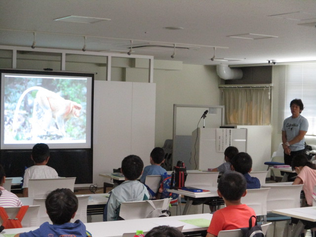 夏休みこども生活講座の様子