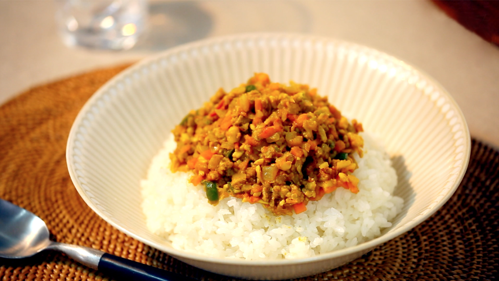 大豆入り野菜キーマカレーの画像