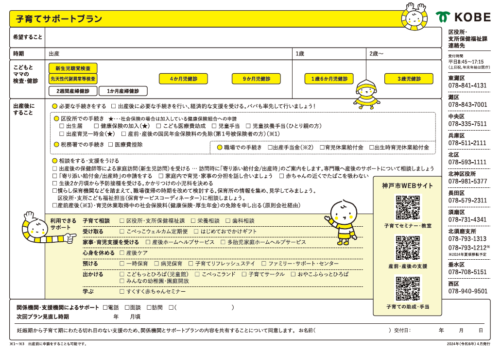 妊娠出産サポートプランの概要