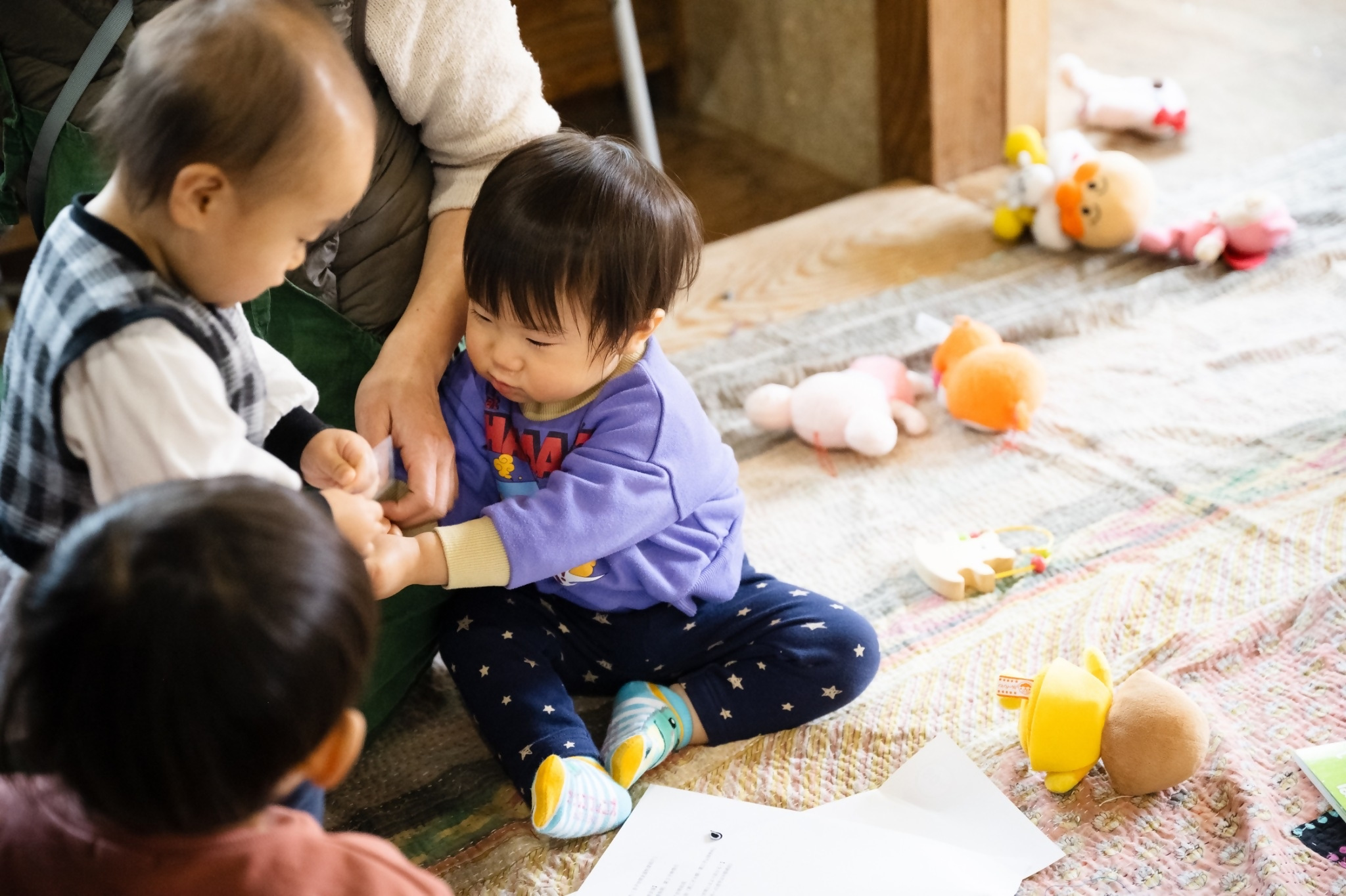 多子世帯座談会の様子