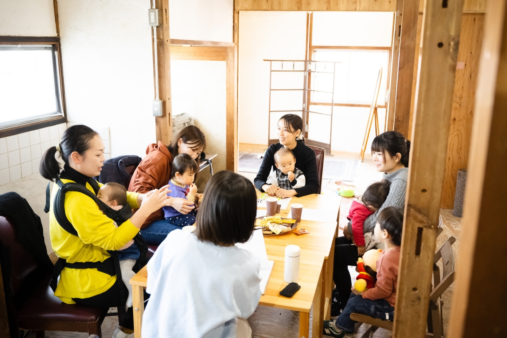 多子世帯座談会の写真