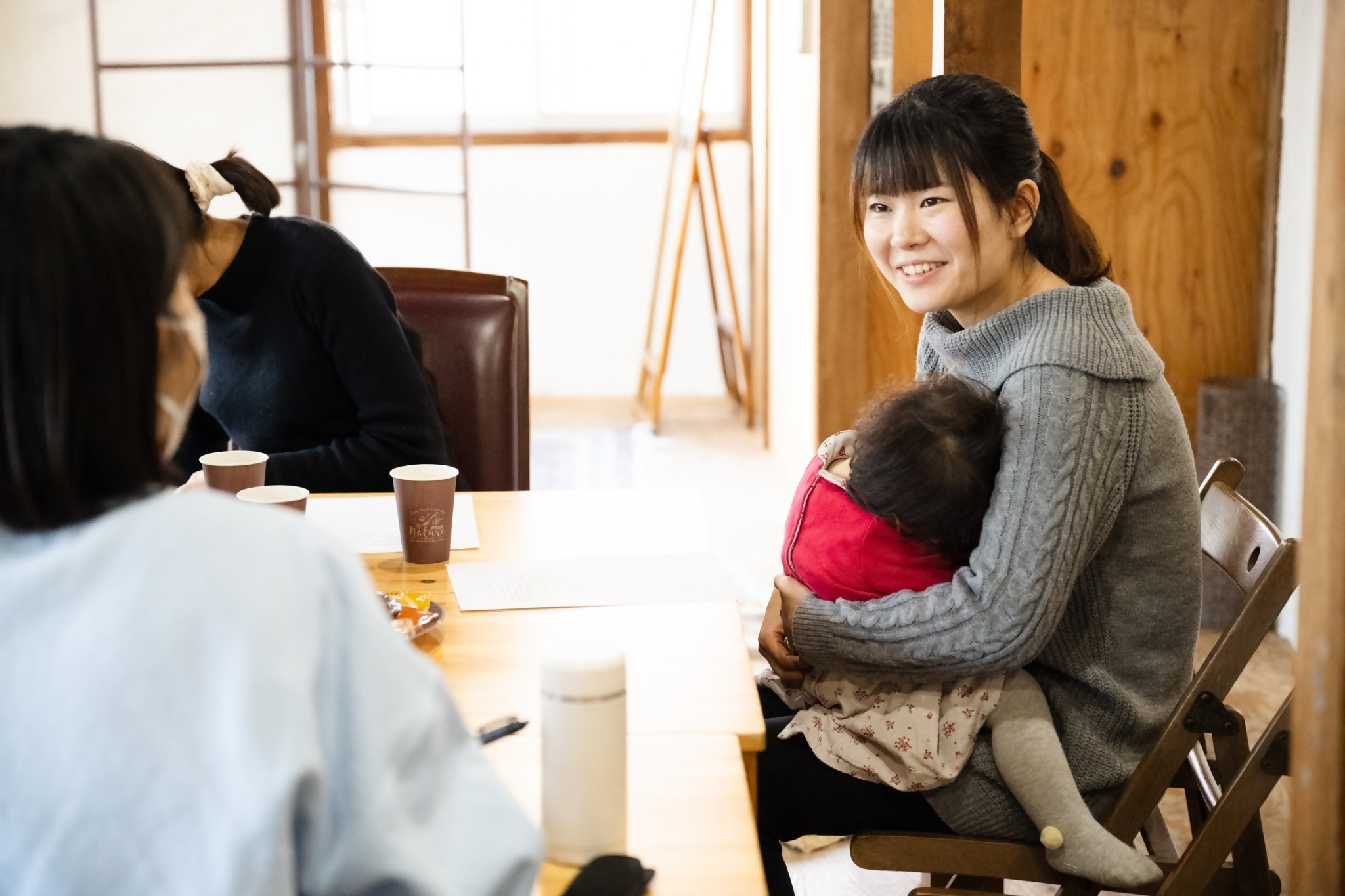 多子世帯座談会の様子