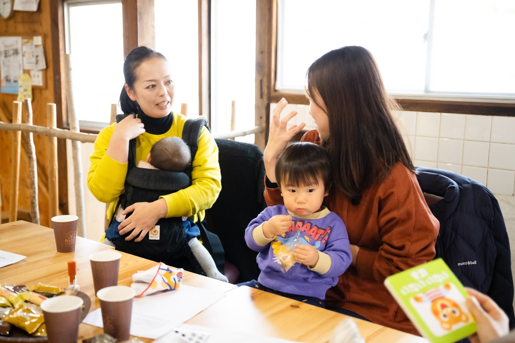 多子世帯座談会の様子