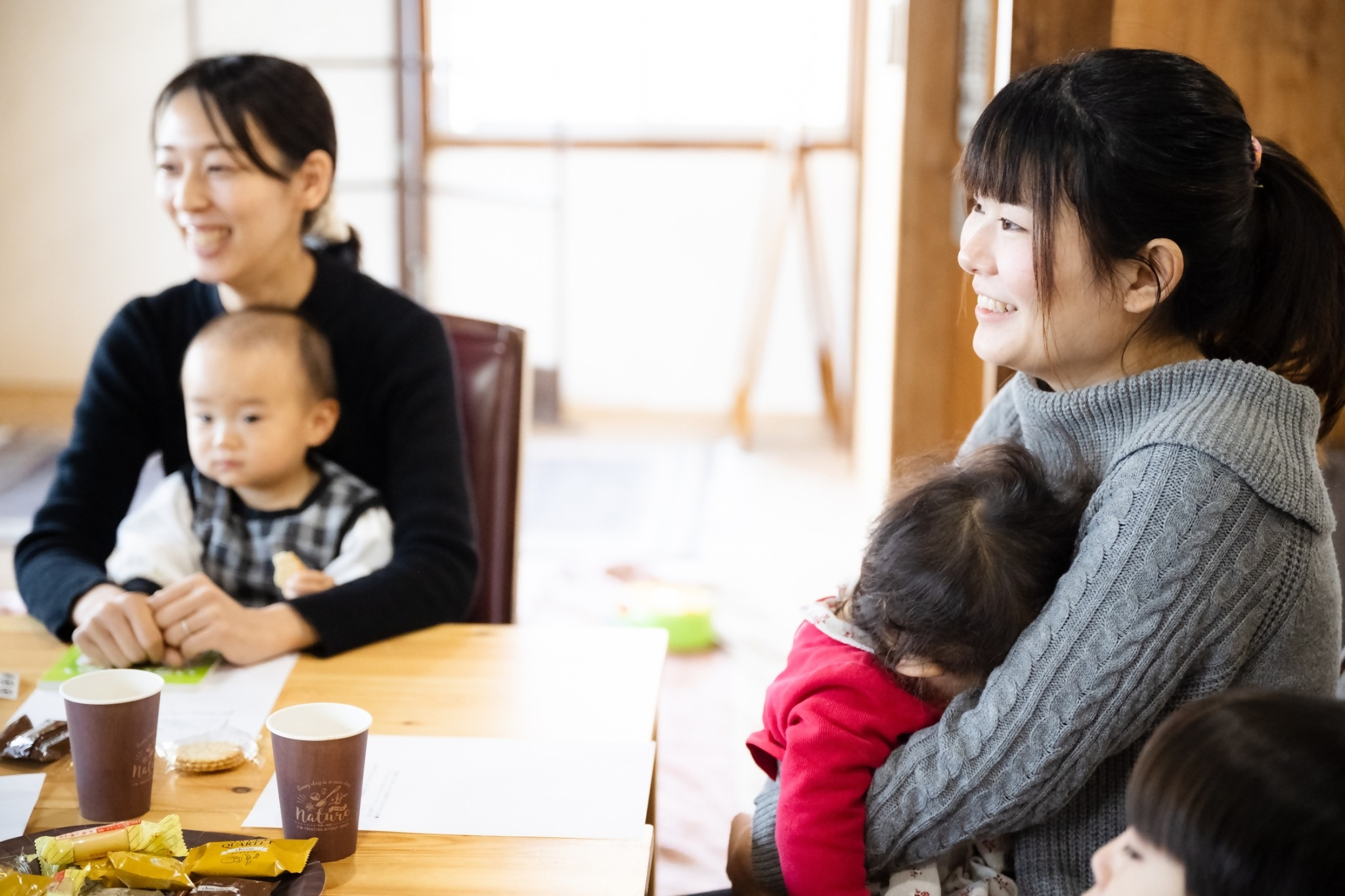 多子世帯座談会の様子