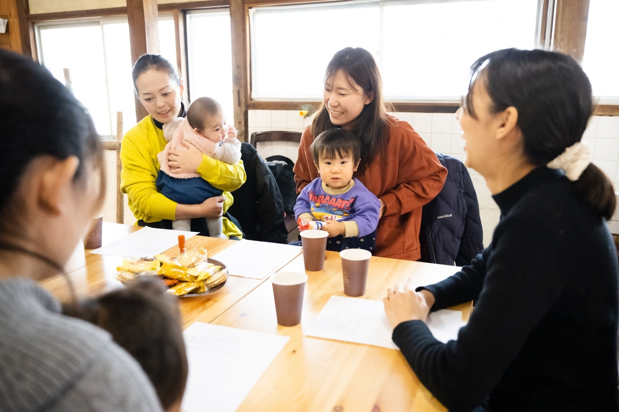 多子世帯座談会の様子